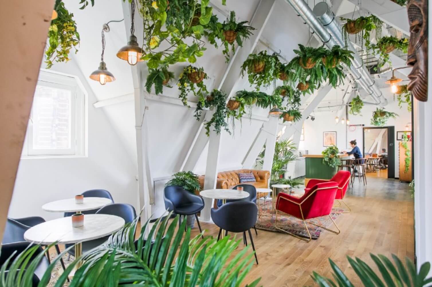 Workspace that lets you be close to nature