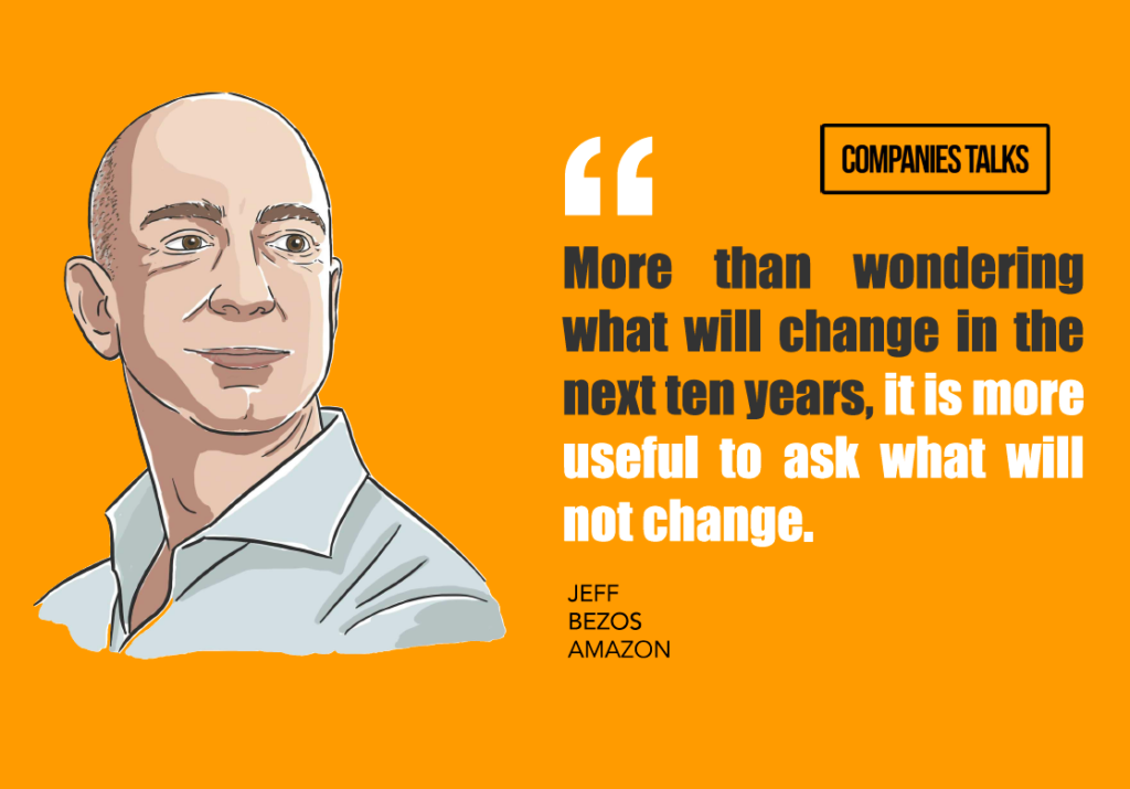 Illustration of Amazon's Jeff Bezos