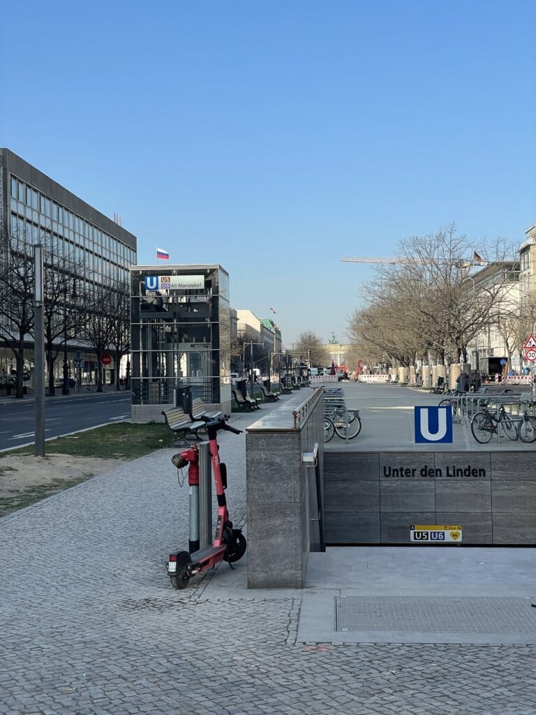 Unter den Linden in Berlin