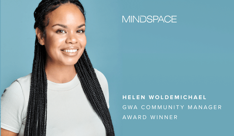 Helen Woldemichael GWA Community Manager Award Winner