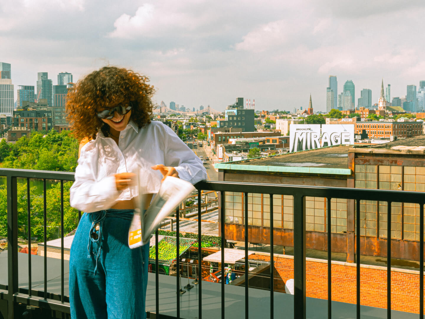 Mindspace Williamsburg in Brooklyn New York with its city skyline views