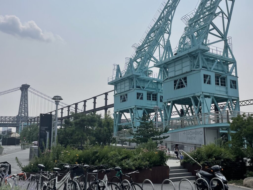 Domino Park - what to do in Brooklyn after work that's walking distance from coworking space Mindspace Williamsburg in Brooklyn NY