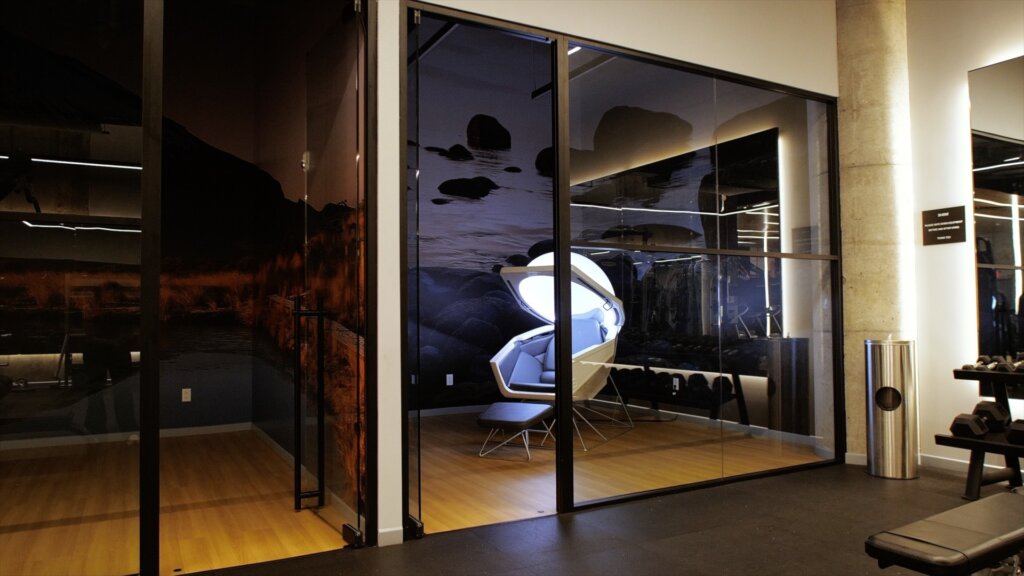 Brooklyn coworking space Mindspace Williamsburg offers a variety of wellbeing amenities, such as meditation pods