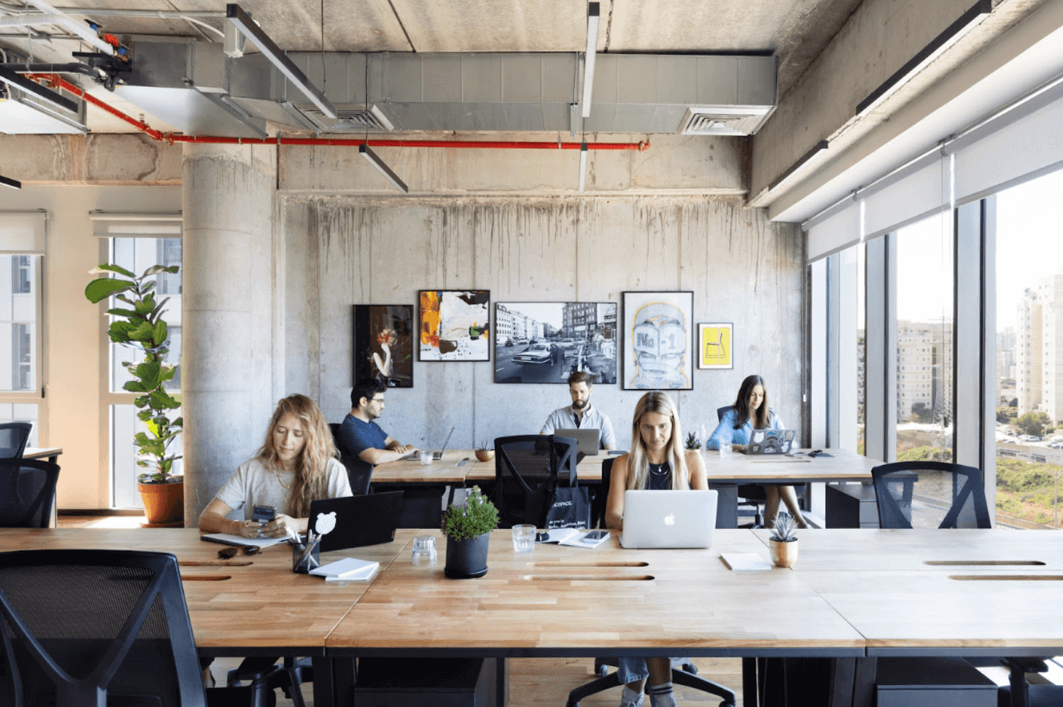 benefits of hot desking at Mindspace