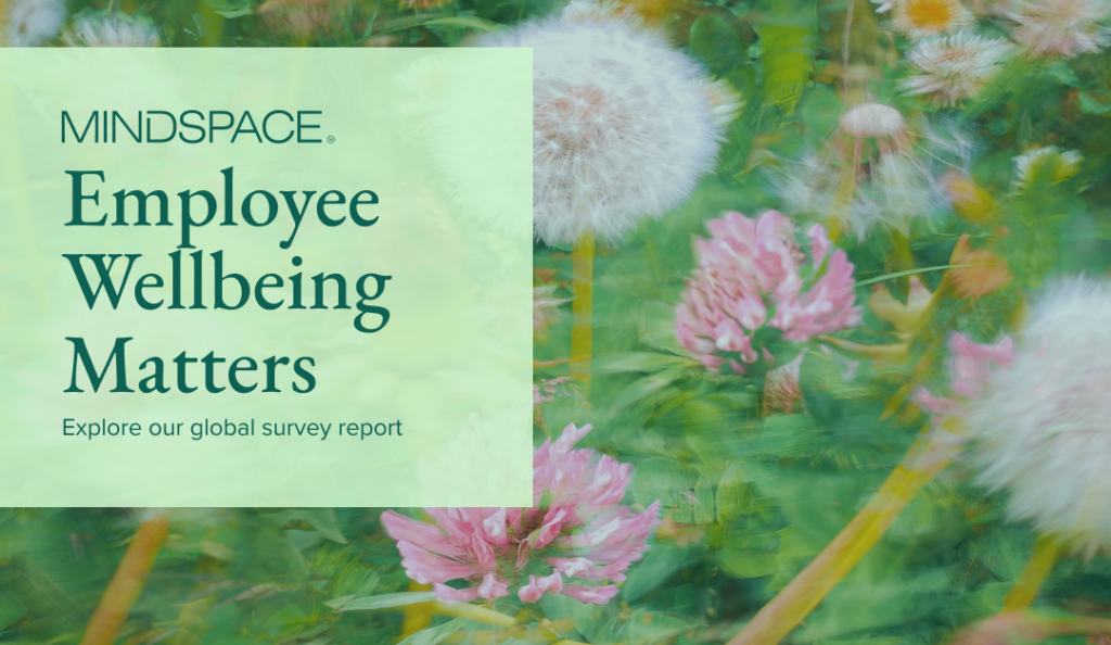 Mindspace's global survey about employee wellbeing