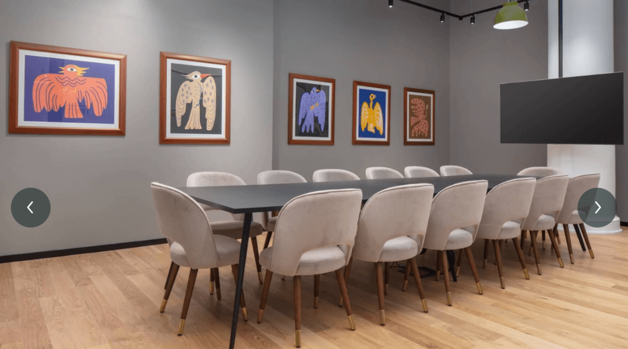 elegant meeting room at Mindspace in London