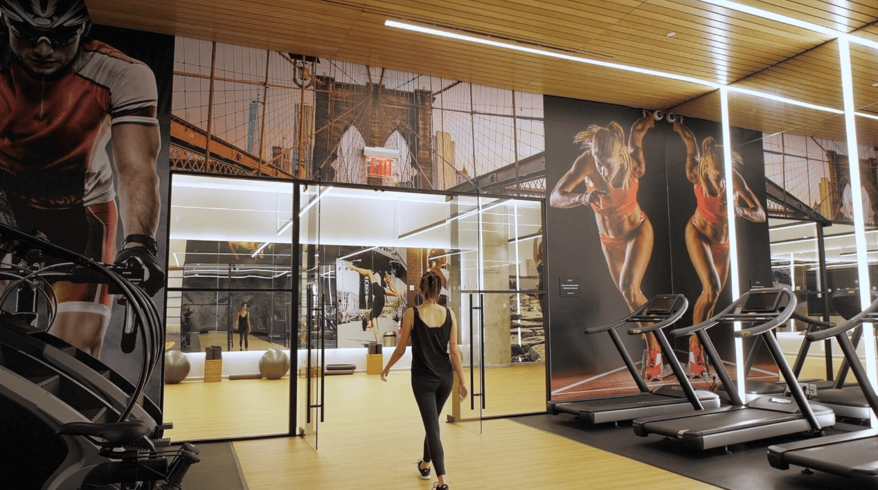 Fitness Center at Mindspace Williamsburg (a gym in Brooklyn)