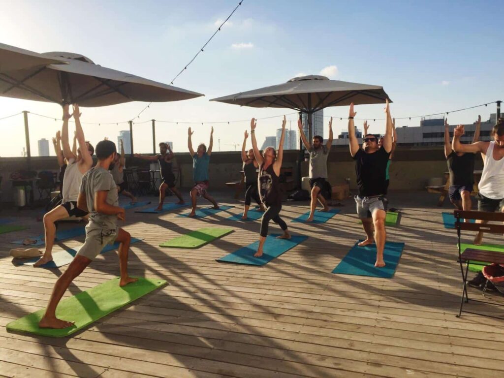 Yoga sessions